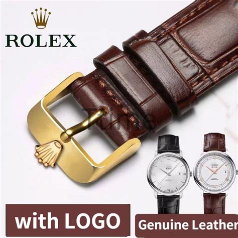 rolex leather watch|authentic rolex leather watch bands.